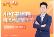 陆明明·小红书爆粉特训班5.0,助你轻松玩转小红书平台价值1380元-泡泡爱学习
