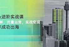 TikTok进阶实战课:账号详解,流量运营,实战变现,助力你成功出海-泡泡爱学习